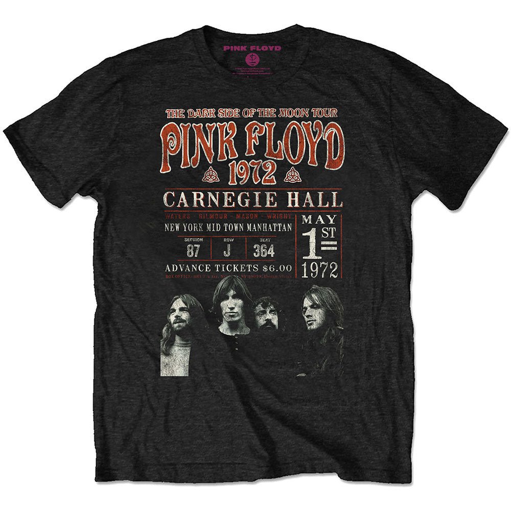 PINK FLOYD ピンクフロイド (結成 60周年 ) - Carnegie '72 / ECO - TEE / Tシャツ / メンズ - PGS
